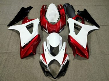 Custom Design Red 2007-2008 GSXR 1000 Motorcycle Fairings