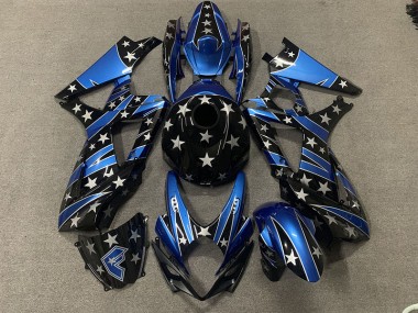Custom Pearl Star Style 2007-2008 GSXR 1000 Motorcycle Fairings