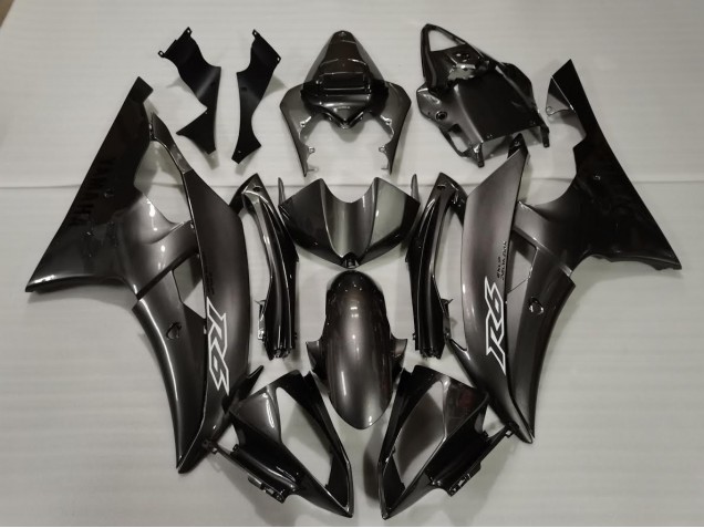 Dark Silver 2008-2016 R6 Motorcycle Fairings