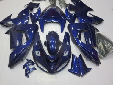 Deep Blue 2006-2007 ZX10R Motorcycle Fairings