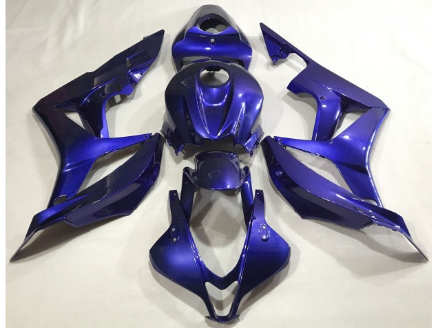 Deep Blue Plain 2007-2008 CBR600RR Motorcycle Fairings