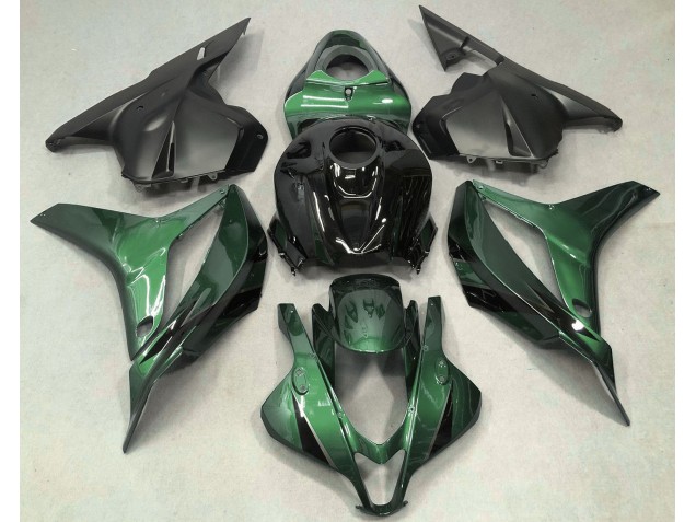 Deep Green with Black 2009-2012 CBR600RR Motorcycle Fairings