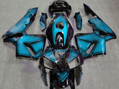 Deep Light Blue 2005-2006 CBR600RR Motorcycle Fairings