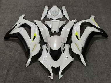 Deep Pearl White 2016-2019 ZX10R Motorcycle Fairings