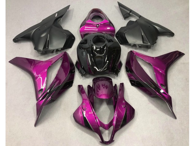 Deep Pink with Black 2009-2012 CBR600RR Motorcycle Fairings