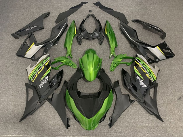Emerald Geen OEM Style 2018-2023 Ninja 400 Motorcycle Fairings