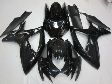 Gloss Black 2006-2007 GSXR 600-750 Motorcycle Fairings