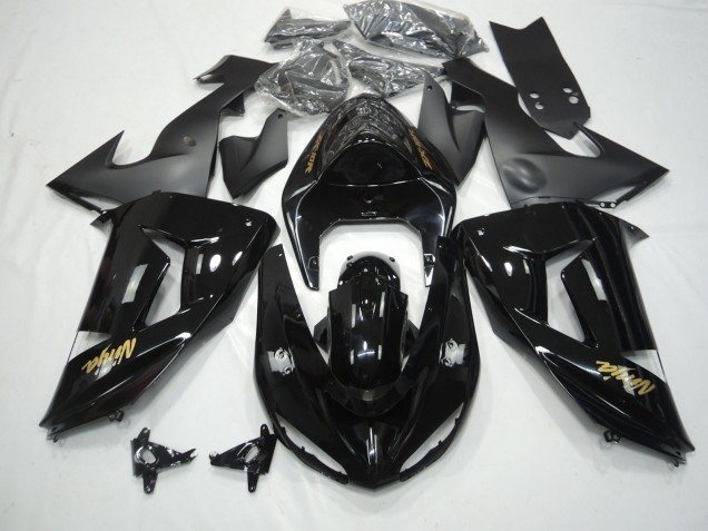 Gloss Black 2006-2007 ZX10R Motorcycle Fairings Gloss Black 2006-2007 ZX10R Motorcycle Fairings
