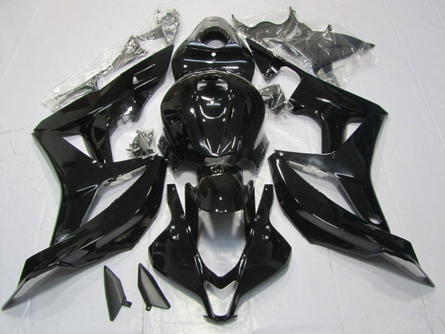 Gloss Black 2007-2008 CBR600RR Motorcycle Fairings