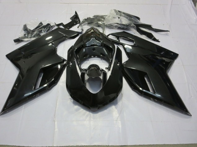 Gloss Black 2007-2014 Ducati 848 1098 1198 Motorcycle Fairings
