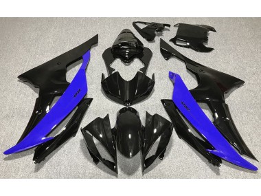 Gloss Black & Blue 2008-2016 R6 Motorcycle Fairings