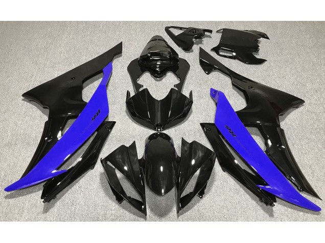 Gloss Black & Blue 2008-2016 R6 Motorcycle Fairings Gloss Black & Blue 2008-2016 R6 Motorcycle Fairings