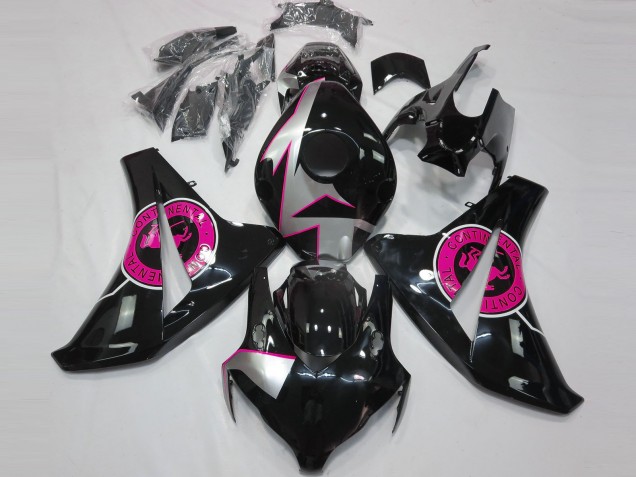Gloss Black & Pink 2008-2011 CBR1000RR Motorcycle Fairings Gloss Black & Pink 2008-2011 CBR1000RR Motorcycle Fairings