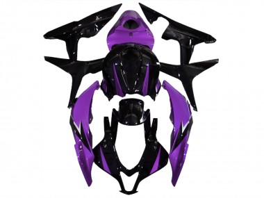 Gloss Black & Purple 2007-2008 CBR600RR Motorcycle Fairings