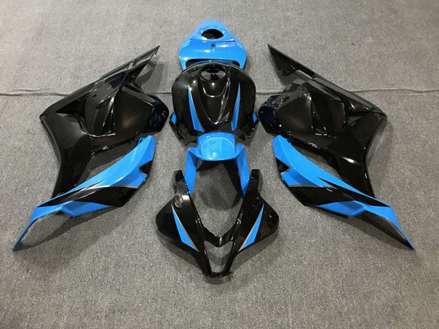 Gloss Black & Sky Blue 2009-2012 CBR600RR Motorcycle Fairings
