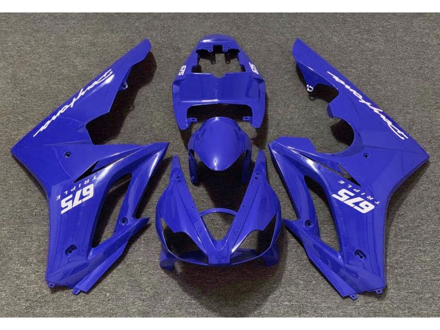 Gloss Blue 2006-2008 Daytona 675 Motorcycle Fairings