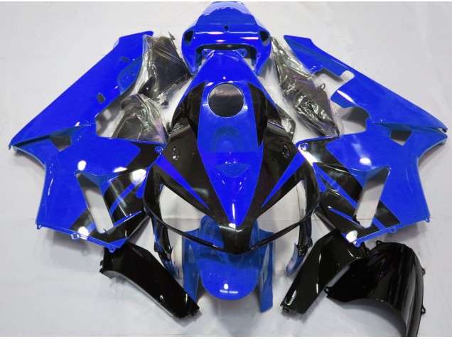 Gloss Blue & Black Design 2005-2006 CBR600RR Motorcycle Fairings