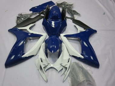 Gloss Blue Deep 2006-2007 GSXR 600-750 Motorcycle Fairings