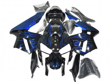 Gloss Blue Flame 2005-2006 CBR600RR Motorcycle Fairings