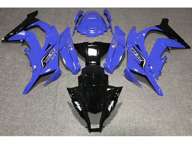 Gloss Blue & Logos 2011-2015 ZX10R Motorcycle Fairings