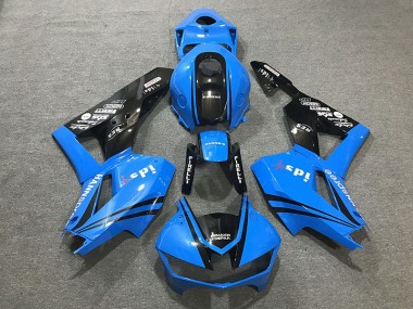 Gloss Blue & Logos 2013-2023 CBR600RR Motorcycle Fairings