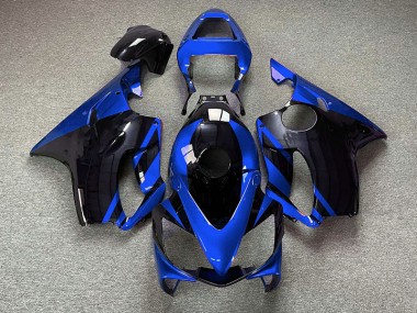 Gloss Blue and Black 2001-2003 CBR600 F4i Motorcycle Fairings