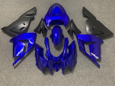 Gloss Blue and Black 2004-2005 ZX10R Motorcycle Fairings
