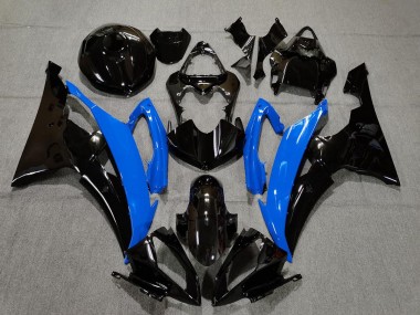 Gloss Blue and Black 2008-2016 R6 Motorcycle Fairings