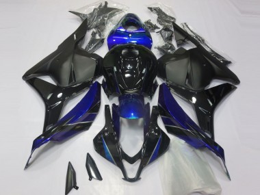 Gloss Blue and Black 2009-2012 CBR600RR Motorcycle Fairings