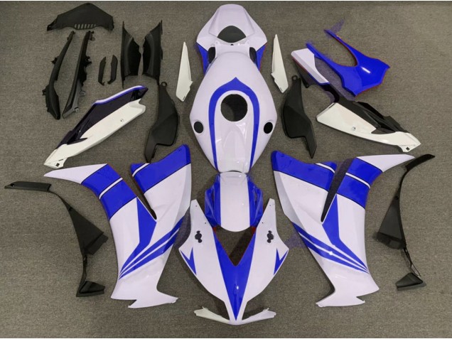 Gloss Blue and White 2012-2016 CBR1000RR Motorcycle Fairings