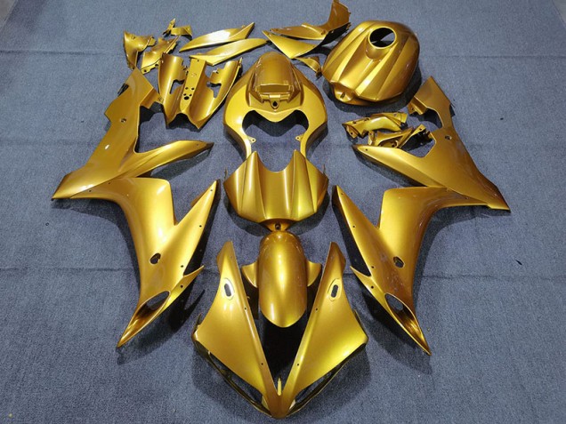 Gloss Gold 2004-2006 R1 Motorcycle Fairings
