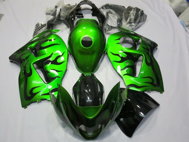 Gloss Green 1997-2007 GSXR 1300 Hayabusa Motorcycle Fairings Gloss Green 1997-2007 GSXR 1300 Hayabusa Motorcycle Fairings