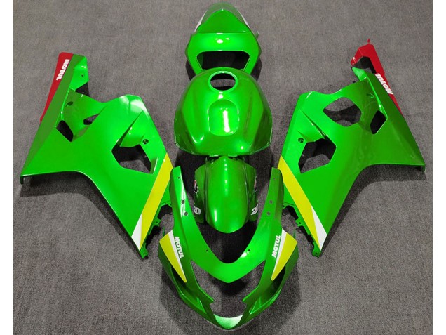 Gloss Green 2004-2005 GSXR 600-750 Motorcycle Fairings
