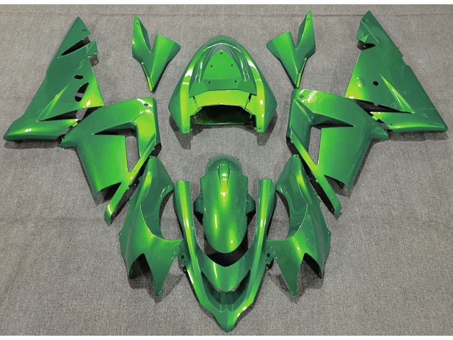 Gloss Green 2004-2005 ZX10R Motorcycle Fairings