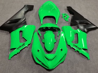 Gloss Green 2005-2006 ZX6R Motorcycle Fairings
