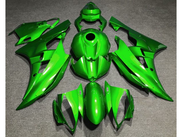 Gloss Green 2006-2007 R6 Motorcycle Fairings