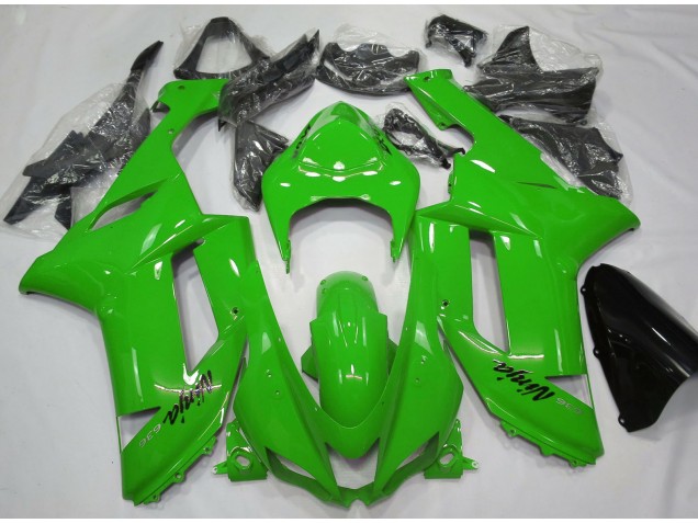 Gloss Green 2007-2008 ZX6R Motorcycle Fairings