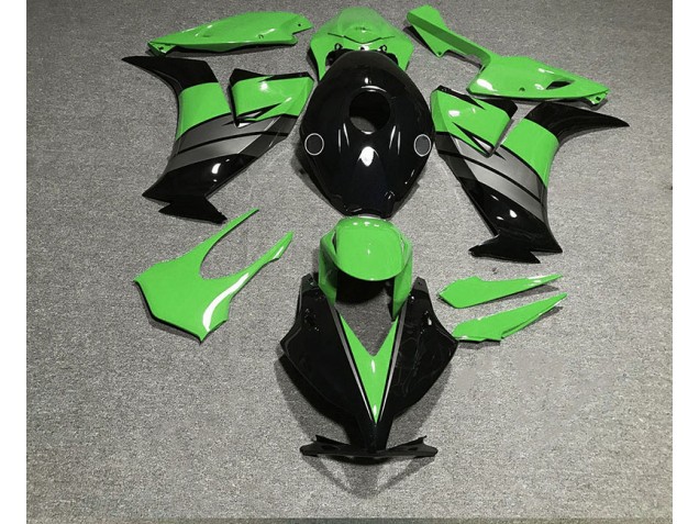 Gloss Green Black and Grey 2012-2016 CBR1000RR Motorcycle Fairings