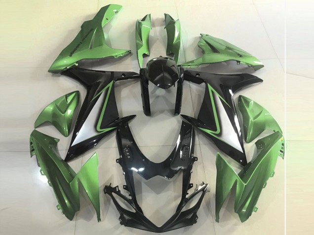 Gloss Green Edges 2011-2024 GSXR 600-750 Motorcycle Fairings Gloss Green Edges 2011-2024 GSXR 600-750 Motorcycle Fairings