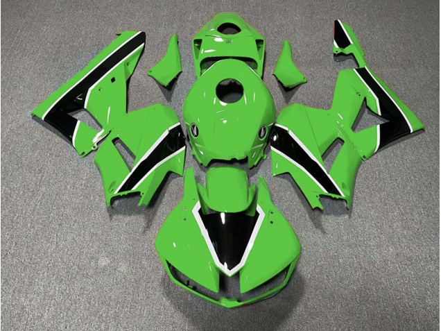Gloss Green and Black 2013-2023 CBR600RR Motorcycle Fairings