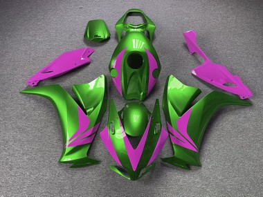 Gloss Green and Pink 2012-2016 CBR1000RR Motorcycle Fairings