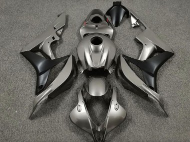 Gloss Grey and Black 2007-2008 CBR600RR Motorcycle Fairings