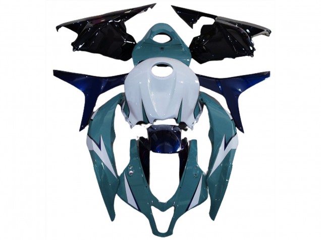 Gloss Light Blue and Blue 2009-2012 CBR600RR Motorcycle Fairings