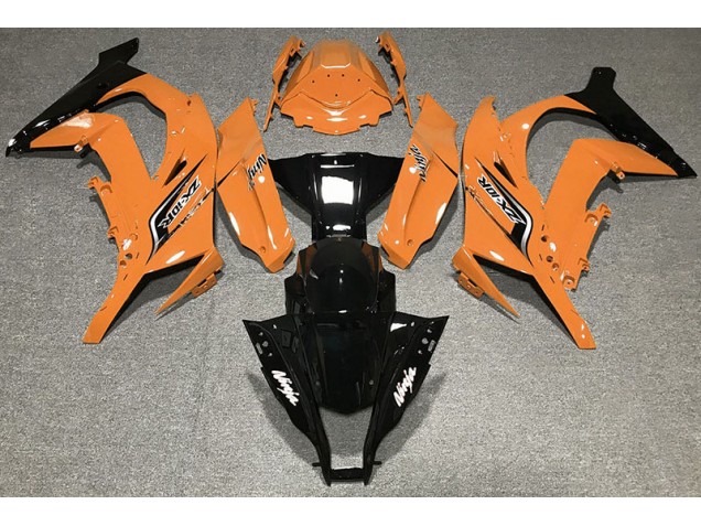 Gloss Orange & Logos 2011-2015 ZX10R Motorcycle Fairings