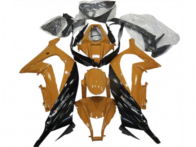 Gloss Orange and Black 2011-2015 ZX10R Motorcycle Fairings