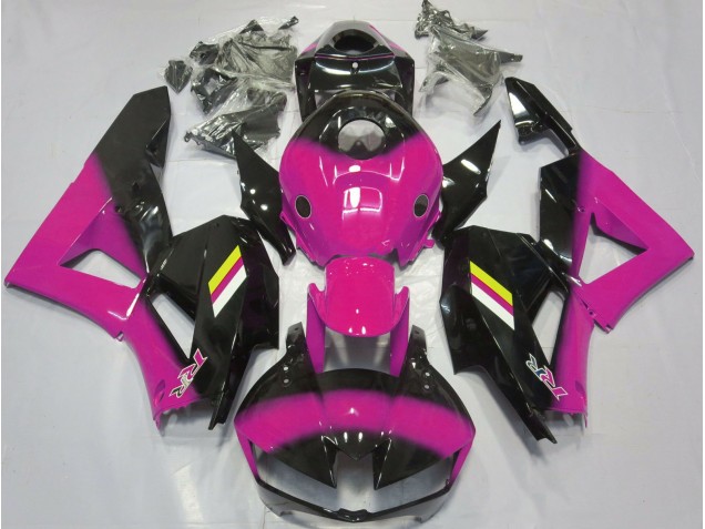 Gloss Pink and Black Fade 2013-2023 CBR600RR Motorcycle Fairings
