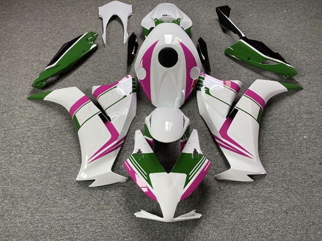 Gloss Pink and Green 2012-2016 CBR1000RR Motorcycle Fairings