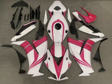 Gloss Pink and White 2012-2016 CBR1000RR Motorcycle Fairings