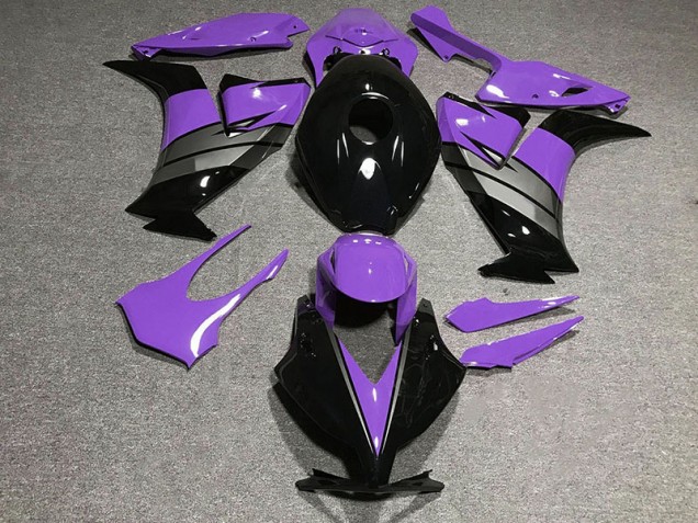 Gloss Purple Black and Grey 2012-2016 CBR1000RR Motorcycle Fairings