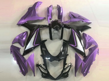 Gloss Purple Edges 2011-2024 GSXR 600-750 Motorcycle Fairings